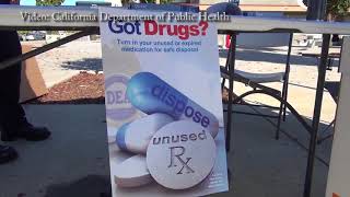 CDPH Encourages Consumers to Participate in Prescription Drug Take-Back Day