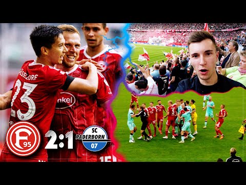 DÜSSELDORF vs PADERBORN 2:1 Stadion Vlog 🔥 Hitziges & stimmungsvolles 2. Liga Topspiel!