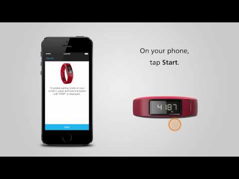 vívofit 2: Pairing with your mobile (English)