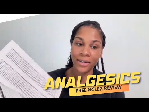 Live NCLEX Review | Analgesics | How to Pass NCLEX with Professor Regina MSN, RN