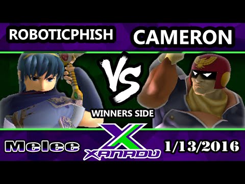 S@X 132 - Roboticphish (Falco) Vs. Cameron (Sheik) SSBM Tournament - Smash Melee