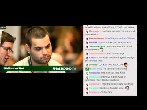 Final Round XVI Flocker vs Chris G (UMVC3) Grand Finals -plus stream comments-