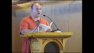 Osama Alomar at the St. Johnsbury Athenaeum