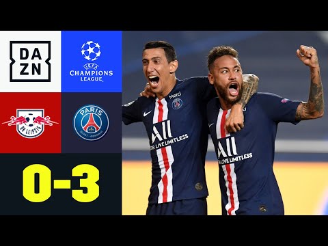 Di Maria glänzt, Neymar zaubert - PSG im Finale: RB Leipzig - PSG 0:3 | UEFA Champions League | DAZN