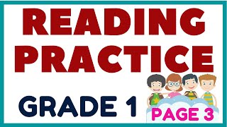 READING PRACTICE for CHILDREN -----with  Describing Words----- Page 3