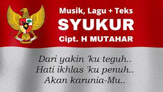 Download lagu SYUKUR ( MUSIC TEKS ) mp3