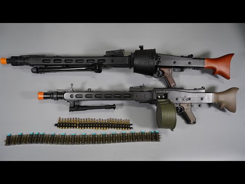 MG42 Nerf Gun and MG42 Airsoft Gun - Toy Gun - Realistic Toy Guns Collection