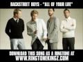 Backstreet Boys - All Of Your Life ( Need Love ...