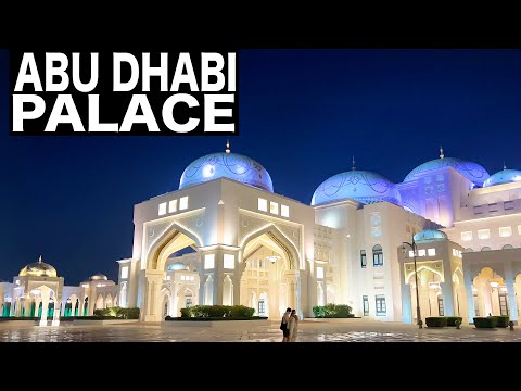 Qasr Al Watan The Abu Dhabi Royal Palace | 4K | Abu Dhabi Tourist Attraction