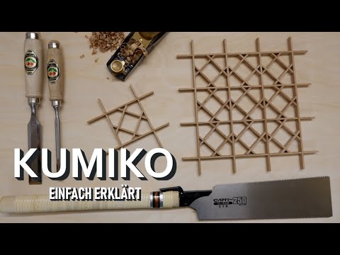 Kumiko mit EINFACHEN Werkzeugen selber machen! | Masu Tsunagi | Jonathan Domrös