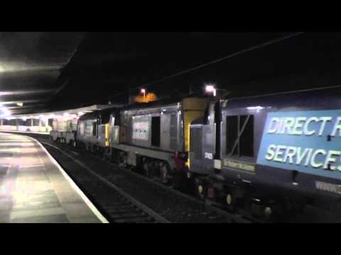 37612/37425 with 20301/37194 DIT 6k73 Sellafield - Crewe flasks,19th March 2014