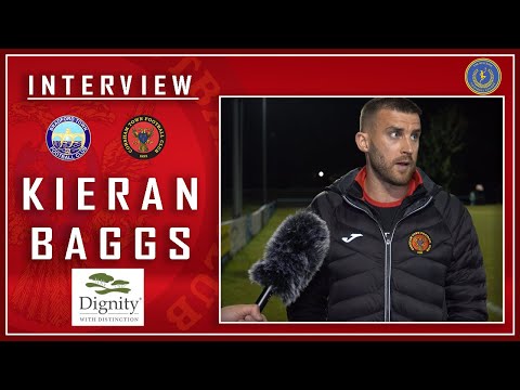 'I'm always after progress not perfection' - | Kieran Baggs | Post-Match Interview