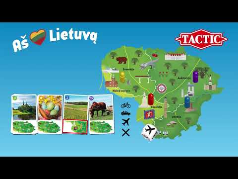 TACTIC Žaidimas „Aš myliu Lietuvą“ video
