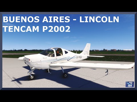 Buenos Aires (SADF) to Lincoln (SALK) | Tecnam P2002JF | MSFS 2024