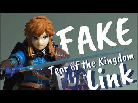 This is Fake but Surprisingly Good | Unboxing and Fixing the Bootleg Figma Link Tear of the Kingdom