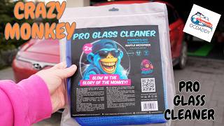 Crazy Monkey Pro Glass Cleaner (üvegtisztító kendő) teszt - HU