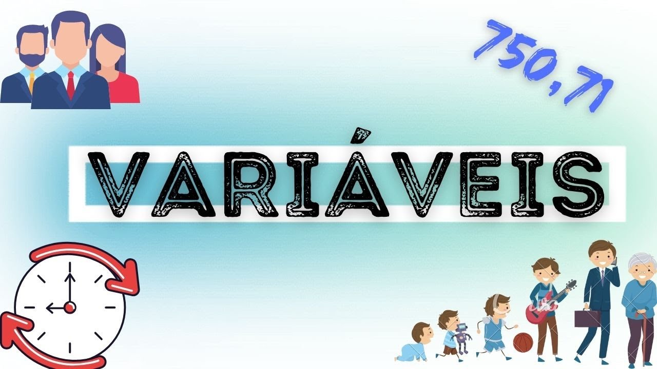 TIPOS DE VARIÁVEL NA ESTATÍSTICA - CATEGÓRICA, ORDINAL, DISCRETA E CONTÍNUA
