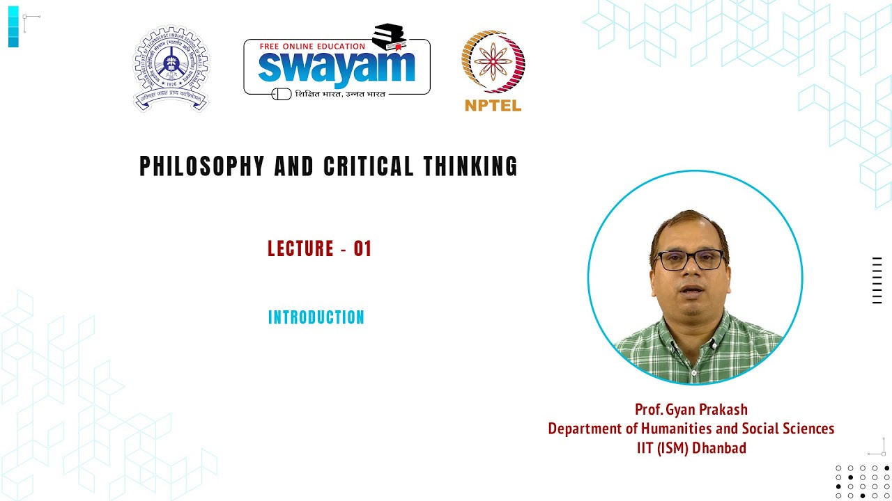 Lecture 01 : Introduction