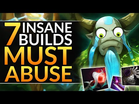 7 ABSOLUTELY INSANE PRO BUILDS Everyone Must Use NOW for FREE MMR - Dota 2 Items Guide