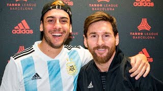 LIONEL MESSI EL SUEΓO DE MI VIDA HECHO REALIDAD