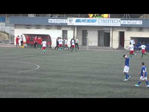 Gol de falta del Trival Valderas cadete "A"