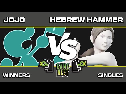 Game Nest Smash It Up: Jojo (Wii Fit Trainer) vs The Hebrew Hammer (Game & Watch) - Winners Round 1