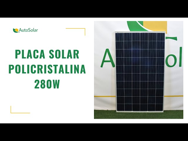 Panel Solar 280W Policristalino