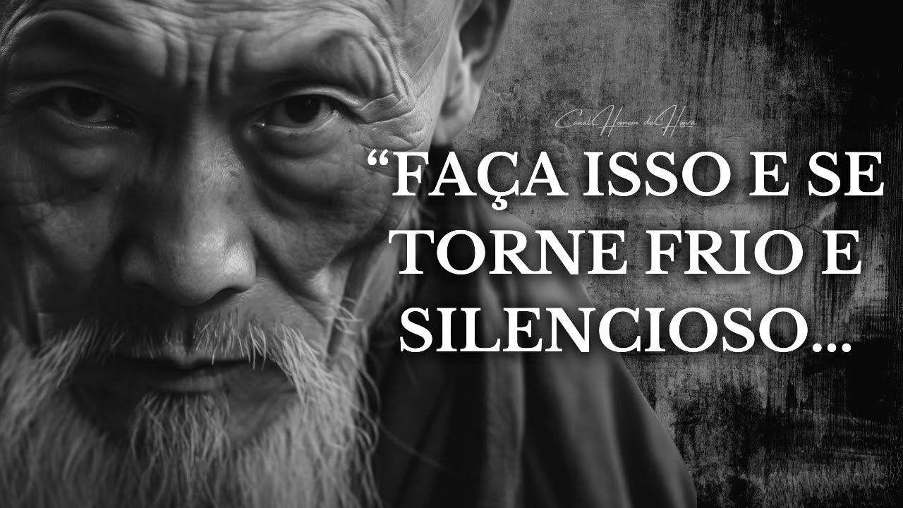 O PODER DE SER FRIO E SILENCIOSO DIANTE DAS DIFICULDADES...