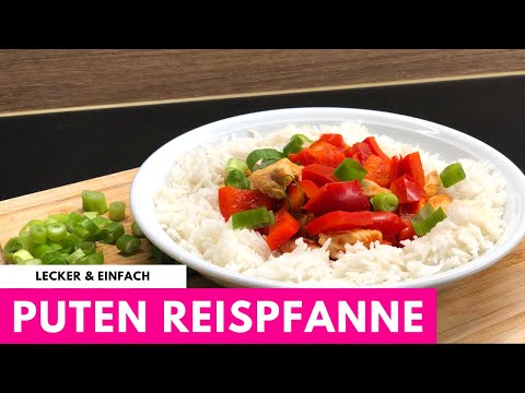 Quick, easy, tasty and cheap - turkey fried rice with peppers - Dinner - turkey breast