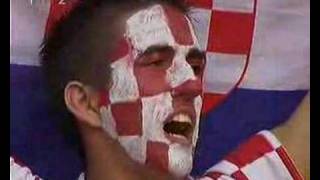 Croatian Anthem sung before Croatia - Brasil match