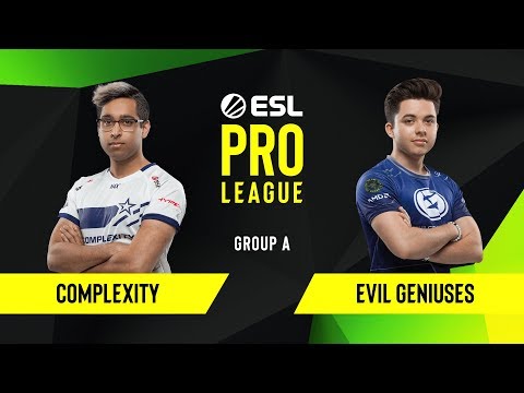 CS:GO - Complexity vs. Evil Geniuses [Mirage] Map 1  - Group B - ESL NA Pro League Season 10