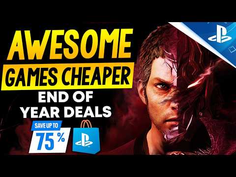 12 Awesome PSN End of Year Deals Sale PS5/PS4 Game Deals! Must Own PlayStation Games CHEAPER!