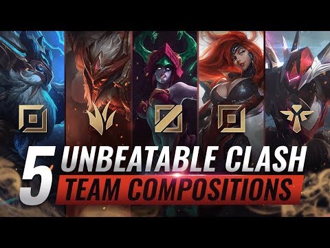 5 UNBEATABLE Team Compositions For CLASH YOU MUST ABUSE - League of Legends Season 10
