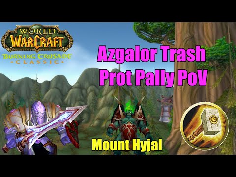 Azgalor Trash - Mount Hyjal (Final 8 Waves) | TBC Classic Phase 3