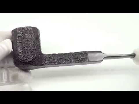 Ashton Pebble Grain By Bill Taylor 4 Panel Sitter Smoking Pipe From PIPELIST.COM