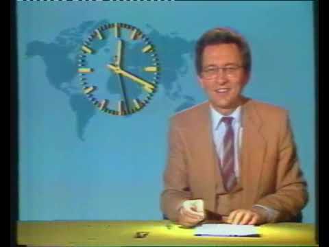 Tagesschau zum Sendeschluss 24.10.1981