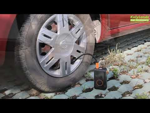 Product Usage Demonstration: KelyLands Car Air Pump CZK-DB05