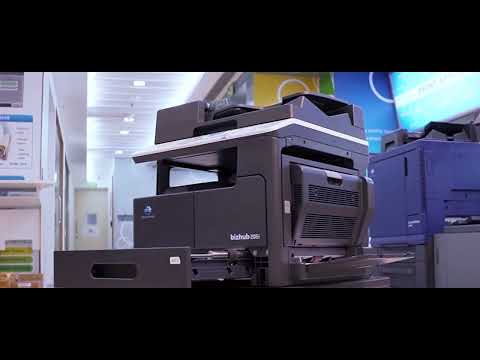 Konica Minolta Bizhub 205i With Duplex With 2 Tray With Radf With Network