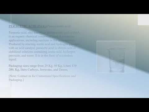 Peracetic Acid (PAA)