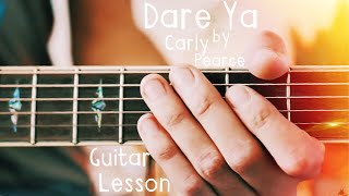 Dare Ya Carly Pearce Guitar Lesson for Beginners // Carly Pearce Guitar Tutorial