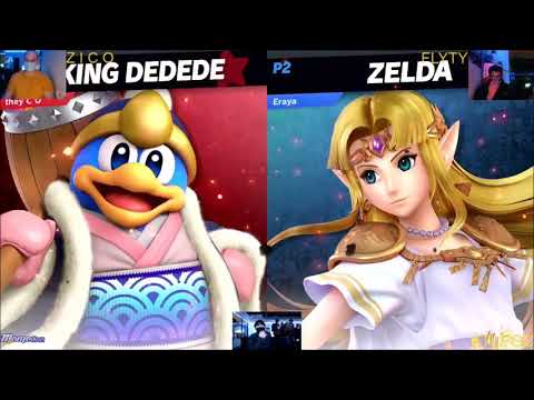 4o4 Ultimate Weekly XIV - VILE| Z I C O (King Dedede) vs VA| FlyTy(Zelda) - Winners Round 3