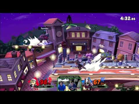 MTM Ultimate #37 [WQF] Spanky (pkmn trainer) vs Leo D. Haki (mii brawler)