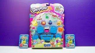 SHOPKINS 12 Pack & Blind Baskets Opening
