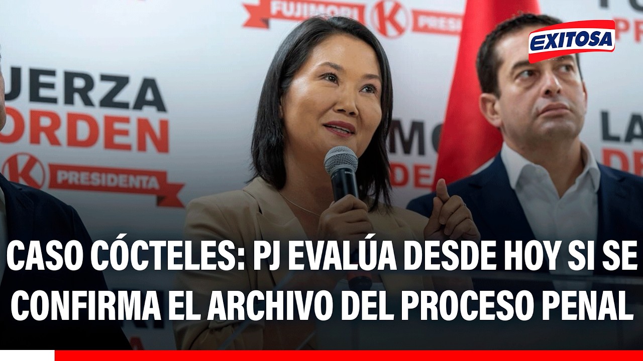 🔴🔵 Caso Cócteles: PJ evalúa desde hoy si confirma el archivamiento del proceso penal contra Keiko