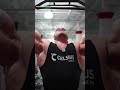 Standing Barbell shoulder press in tomorrow’s video! Get ready! 9AM! #shorts #walkernation
