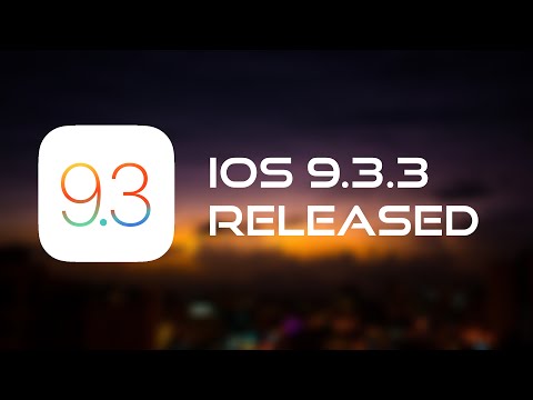 iOS 9.3.3 Released!