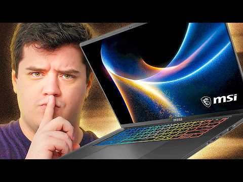 MSI Stealth 16 AI+ 16" 240Hz OLED QHD+ Gaming Laptop, Intel® Core Ultra 9 386H, RTX 5080, 32GB DDR5, 1TB NVMe SSD, Windows 11 Home video review thumbnail