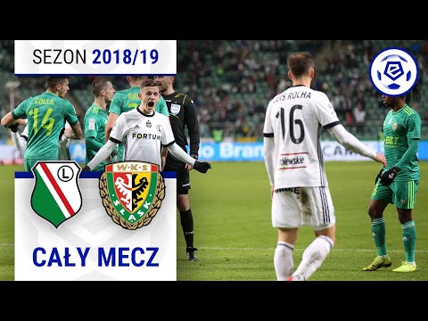(1/2) Legia Warszawa - Śląsk Wrocław | CAŁY MECZ | Ekstraklasa 2018/19 | 26. Kolejka