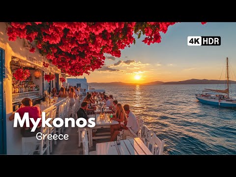 MYKONOS WALKING TOUR: One of the Most Beautiful Sunsets I’ve Ever Seen
