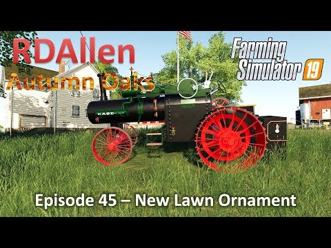 New Lawn Ornament | E45 Autumn Oaks | Farming Simulator 19